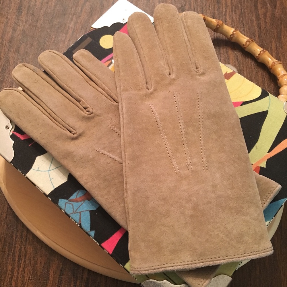 Tan Leather Gloves